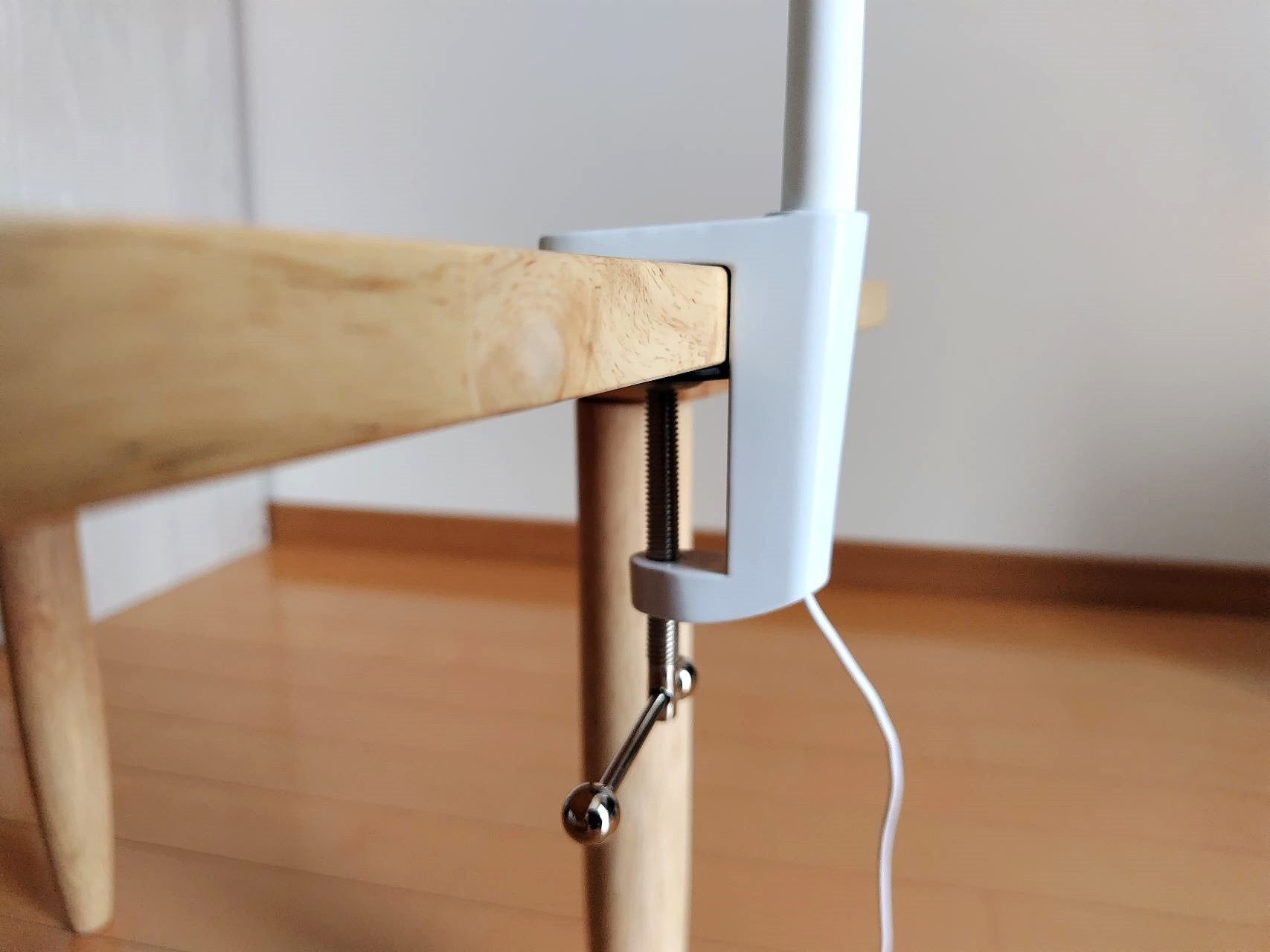 クランプ式の取り付け