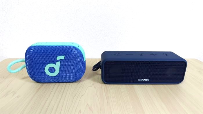 Soundcore 3とサイズを比較1