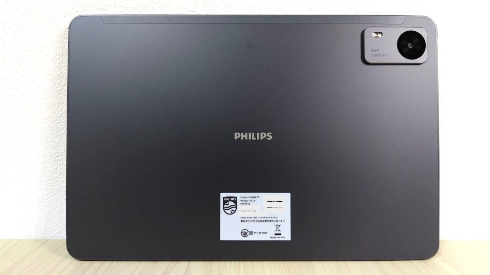 タブレット裏側