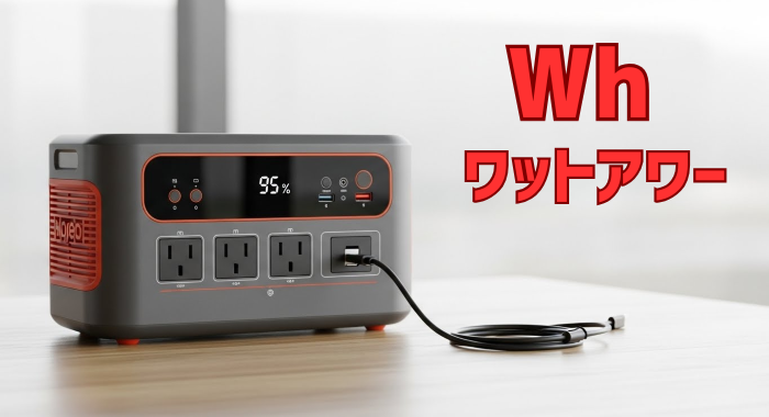 Wh(ワットアワー)を知っておこう