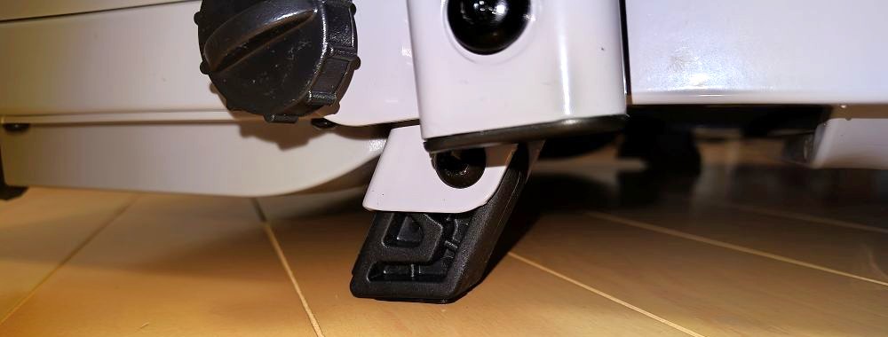 2段階傾斜で負荷調整もできる