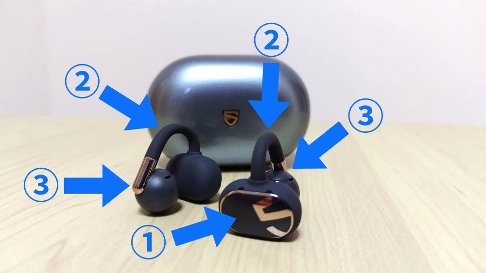 全面(3点)タッチセンサー